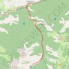 Itinéraire 1ère étape des gorges de Carança, distance, dénivelé, altitude, carte, profil, trace GPS