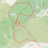 Itinéraire Bois de Païolive, distance, dénivelé, altitude, carte, profil, trace GPS