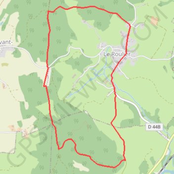 Itinéraire Chemins du Cœur des Vosges - La Meule, distance, dénivelé, altitude, carte, profil, trace GPS