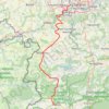 Itinéraire Vélo entre Marchienne-au-Pont et Chimay, distance, dénivelé, altitude, carte, profil, trace GPS
