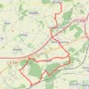 Itinéraire Forêt de Creuse - Ferrières, distance, dénivelé, altitude, carte, profil, trace GPS