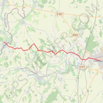 Itinéraire De Bessé-sur-Braye au Grand-Lucé, distance, dénivelé, altitude, carte, profil, trace GPS