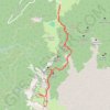 Itinéraire Le Parmelan depuis le chalet de l'Anglettaz, distance, dénivelé, altitude, carte, profil, trace GPS