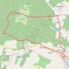 Itinéraire Xaintrailles, la balade du château - Pays d'Albret, distance, dénivelé, altitude, carte, profil, trace GPS