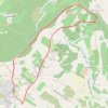 Itinéraire 84-398, distance, dénivelé, altitude, carte, profil, trace GPS