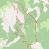 Itinéraire Franget - Grangeasse tour, distance, dénivelé, altitude, carte, profil, trace GPS