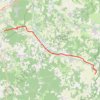 Itinéraire 2023-09-30-15-36-02, distance, dénivelé, altitude, carte, profil, trace GPS