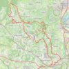 Itinéraire La Vélozannaise - Lozanne, distance, dénivelé, altitude, carte, profil, trace GPS