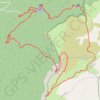 Itinéraire Accès à la vire du Rocher des Heures depuis Romeyer, distance, dénivelé, altitude, carte, profil, trace GPS