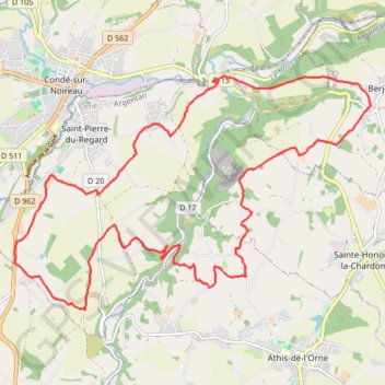 Itinéraire track, distance, dénivelé, altitude, carte, profil, trace GPS