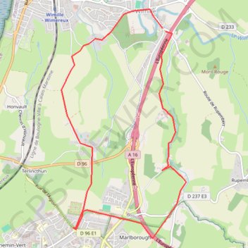 Itinéraire Denacre Mai15-4491656, distance, dénivelé, altitude, carte, profil, trace GPS