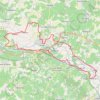Itinéraire Boucle à Jarnac, distance, dénivelé, altitude, carte, profil, trace GPS