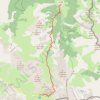 Itinéraire J5 Col Vieux, distance, dénivelé, altitude, carte, profil, trace GPS
