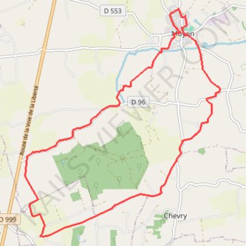 Itinéraire MARCHE, distance, dénivelé, altitude, carte, profil, trace GPS