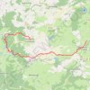 Itinéraire Lacs d'Auvergne J3, distance, dénivelé, altitude, carte, profil, trace GPS