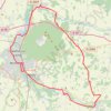 Itinéraire Montargis - Ferrières - Châteaurenard, distance, dénivelé, altitude, carte, profil, trace GPS