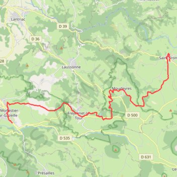 Itinéraire Chemin de Saint Régis Etape 2, distance, dénivelé, altitude, carte, profil, trace GPS