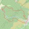 Itinéraire Babeau-Bouldoux, Cauduro et retour par Malibert, distance, dénivelé, altitude, carte, profil, trace GPS