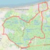 Itinéraire Circuit des marais - Cabourg, distance, dénivelé, altitude, carte, profil, trace GPS