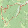 Itinéraire Mittlach, la grande Crête, Kolbenwasen, distance, dénivelé, altitude, carte, profil, trace GPS