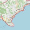 Itinéraire De Menton à Roquebrune-Cap-Martin, distance, dénivelé, altitude, carte, profil, trace GPS