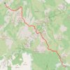 Itinéraire Du refuge d'I Paliri à Conca, distance, dénivelé, altitude, carte, profil, trace GPS