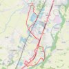 Itinéraire De Lavernose à Noé, distance, dénivelé, altitude, carte, profil, trace GPS