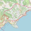 Itinéraire De Roquebrune-Cap-Martin à Menton en passant par le Mont Gros, distance, dénivelé, altitude, carte, profil, trace GPS