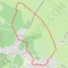 Itinéraire 2016-03-23 12:59:49, distance, dénivelé, altitude, carte, profil, trace GPS