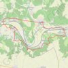 Itinéraire Crouttes-sur-Marne, distance, dénivelé, altitude, carte, profil, trace GPS