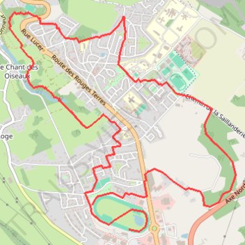 Itinéraire 1 - R4C 2026 trail 10km, distance, dénivelé, altitude, carte, profil, trace GPS