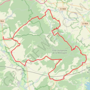 Itinéraire Au pays de la Mirabelle - Génicourt-sur-Meuse, distance, dénivelé, altitude, carte, profil, trace GPS