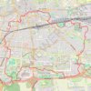 Itinéraire Circuit urbain de Rennes sud, distance, dénivelé, altitude, carte, profil, trace GPS