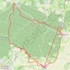 Itinéraire circuitvtt-6WGS84-2, distance, dénivelé, altitude, carte, profil, trace GPS