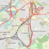 Itinéraire Metz, distance, dénivelé, altitude, carte, profil, trace GPS