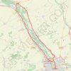 Itinéraire Canal de la Haute Seine, distance, dénivelé, altitude, carte, profil, trace GPS