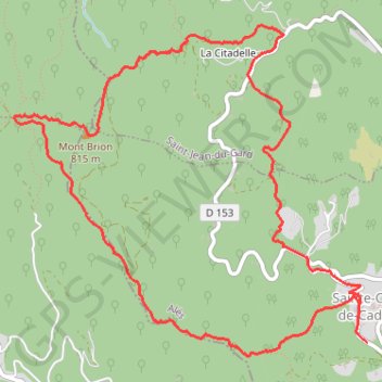 Itinéraire SR642 01, distance, dénivelé, altitude, carte, profil, trace GPS