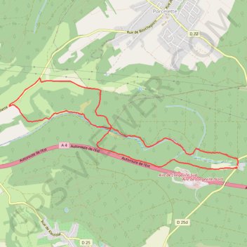 Itinéraire Les Mardisiens, distance, dénivelé, altitude, carte, profil, trace GPS