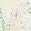 Itinéraire Sainte-Mère - Lectoure, distance, dénivelé, altitude, carte, profil, trace GPS