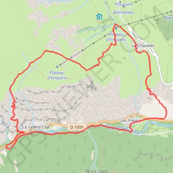 Itinéraire Des Mines du Grand Clot (La Grave Oisans), distance, dénivelé, altitude, carte, profil, trace GPS
