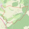 Itinéraire La Fontaine du Saut - Faverolles, distance, dénivelé, altitude, carte, profil, trace GPS