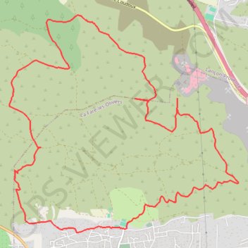 Itinéraire Balade au départ de la Fare-les-Oliviers, distance, dénivelé, altitude, carte, profil, trace GPS