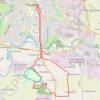 Itinéraire Fougères, distance, dénivelé, altitude, carte, profil, trace GPS