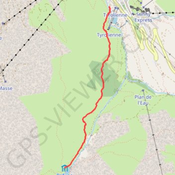 Itinéraire Le lac du Lou, distance, dénivelé, altitude, carte, profil, trace GPS