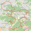 Itinéraire Sophia-Antipolis - Valbonne, distance, dénivelé, altitude, carte, profil, trace GPS