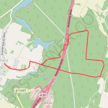 Itinéraire Lombard, distance, dénivelé, altitude, carte, profil, trace GPS