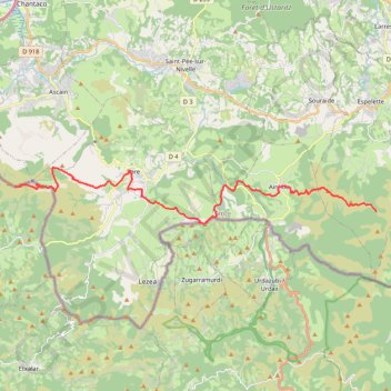 Itinéraire Traversée des Pyrénées - Étape 02, distance, dénivelé, altitude, carte, profil, trace GPS