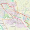 Itinéraire Fougères, distance, dénivelé, altitude, carte, profil, trace GPS
