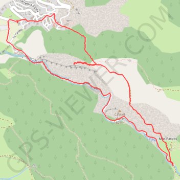 Itinéraire Llo - Sant Feliu, distance, dénivelé, altitude, carte, profil, trace GPS