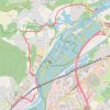 Itinéraire Ars-sur-Moselle - Moulins-lès-Metz, distance, dénivelé, altitude, carte, profil, trace GPS